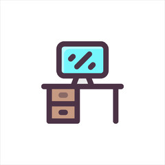 tv and computer