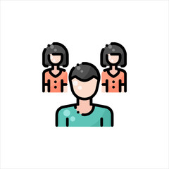 business people icons