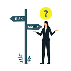 vector manager confused choosing risk or safe