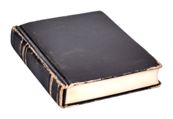 Exploring old texts library book indoor vintage aesthetics isolated on transparent background