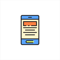 vector login form