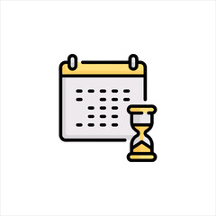 calendar icon vector illustration
