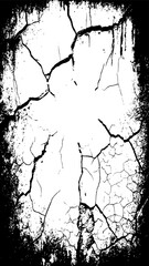 Obraz premium black and white grunge background