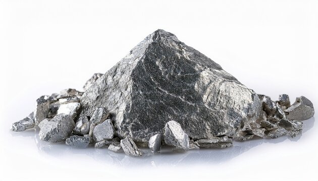 99 95 fine tantalum isolated on white background - Powered by Adobe