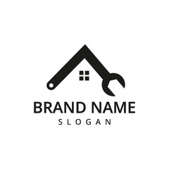 Wrench Logo vector Icon Design. Fast service icon design vector