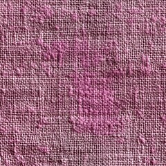 A highly detailed, seamless, and tileable texture of a dark pink fabric with raised, almost bubbly magenta-pink patches, suggesting a unique tactile pattern or a distressed textile surface.