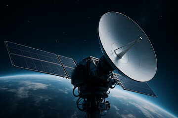 The internet satellite orbiting above Earth is working well.