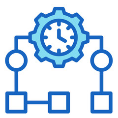 Flow Efficiency  Icon Element For Design