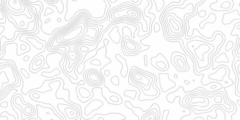 Abstract minimal The patter discovery vector topo map creative discovery White wave grid stripe line map topography. vector geographic contour mounted map background.	