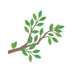 かわいい樹木のベクターイラスト