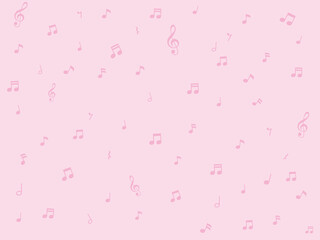 音符と音楽記号の壁紙
