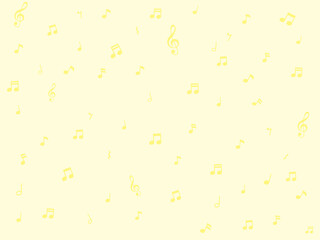 音符と音楽記号の壁紙
