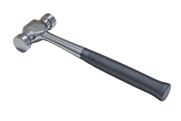 Realistic 3-D hammer icon