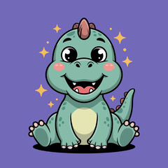 Happy Baby Dinosaur