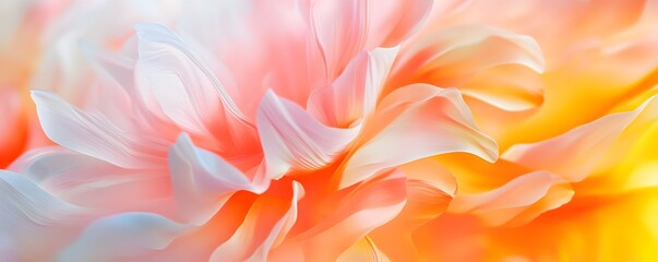 Close-up view of a flower's delicate petals.