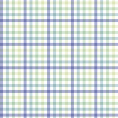 Pastel Lavender and Mint Plaid Seamless Pattern
