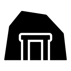 mining cave icon