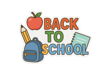 Back To School Supplies Announce Return to Classes Time