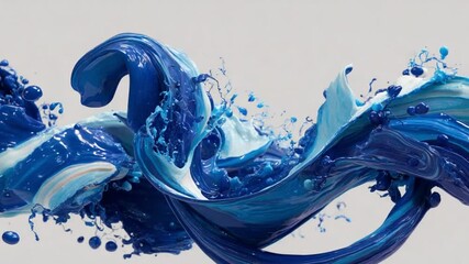 blue water splash 4K Videos - Powered by Adobe