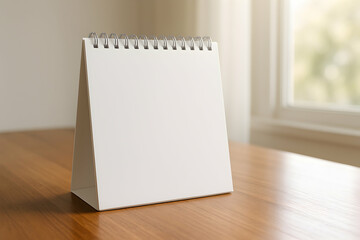 Blank Desk Calendar Mockup  Perfect for showcasing your designs or events.