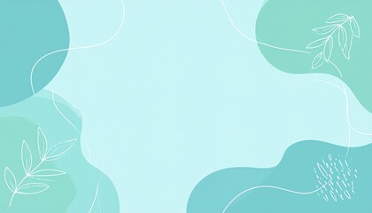 Minimal gradient background with waters color aesthetic design