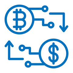 bitcoin transaction icon