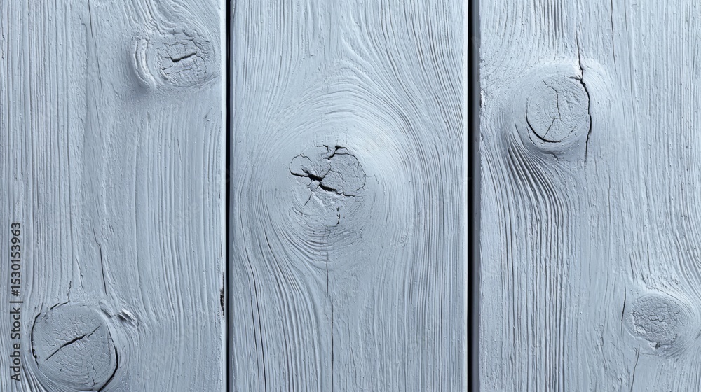 Aufkleber Three pieces of wood with a grainy texture. The wood appears to be weathered and aged, giving it a rustic and natural feel. The wood is arranged in a way that creates a sense of depth and dimension