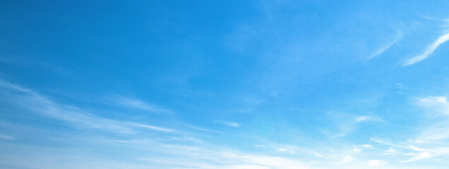 clear blue sky with clouds