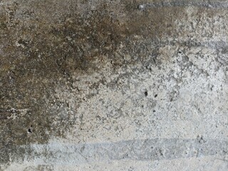 Grungy Concrete Texture. A close-up of an old, weathered concrete surface with varying textures and discoloration