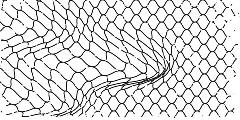 Mesh texture for fishing nets. Grunge pattern for sportswear or soccer goal, volleyball net