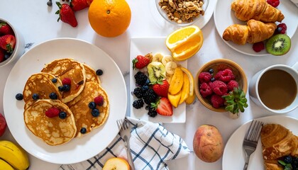 Cozy Morning Vibes, Breakfast Table Spread
