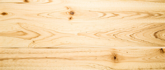 Fototapeta premium Light brown wooden planks texture background with visible wood grain and knots.close up photo of premium wood texture.