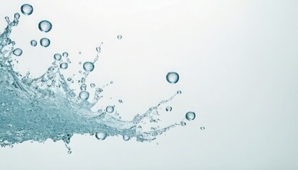 underwater oxygen bubbles on transparent background. 8 