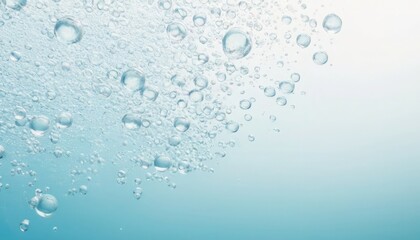 underwater oxygen bubbles on transparent background.  4