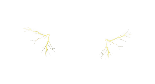 Striking PNG Lightning Effect for Stunning Designs And Projects