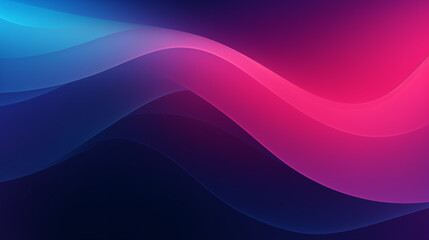 Abstract Gradient Wave Background in Blue and Pink for Modern Design Projects