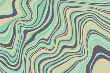 Abstract psychedelic groovy background. Vector illustration.