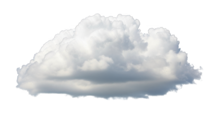 Beautiful White Cloud PNG For Creative Designs and Projects