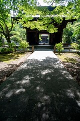 鎌倉2505　妙本寺60　二天門
