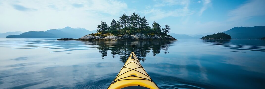 Extremal skier skiing on nature.