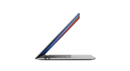 Sleek and Modern Laptop Illustration: A High-Quality PNG for Creative Projects