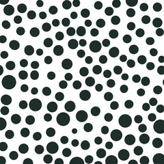 Texture or screentone with different sized dots and circles.