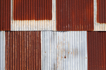 Textured Metal Surface with Rust and Weathered Patterns