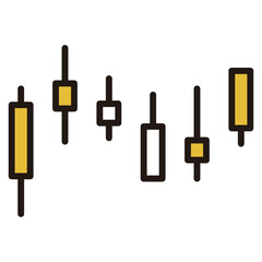 ローソク足のイラスト