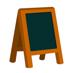 Wooden Chalk Board Stand