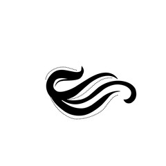 Beautiful artistic decorative floral