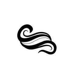 Beautiful artistic decorative floral