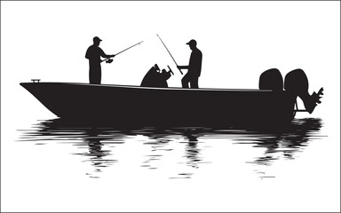 fishing in the sea