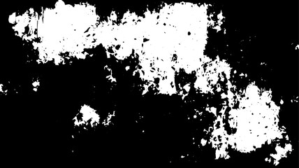 Distressed Grunge Splatter Texture with Rough Ink Erosion Effects