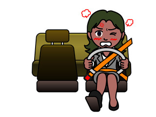 壱A：怒るドライバー南国女性_CS3　2025_0605_011